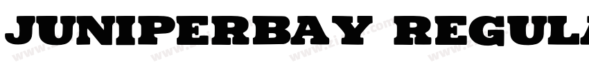 juniperbay regular字体转换